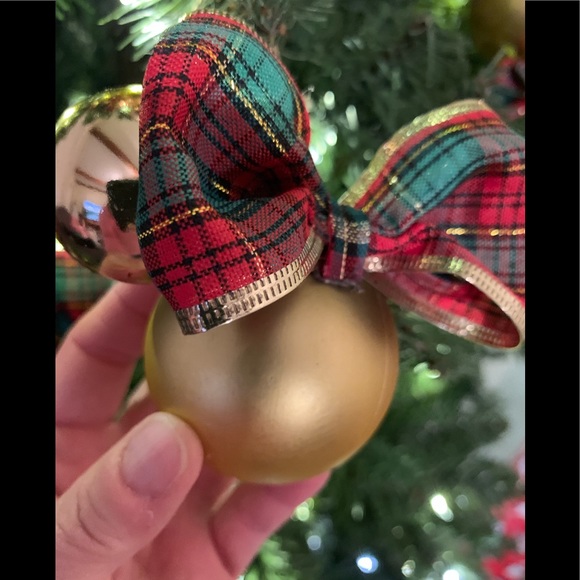 MINNIE & MICKEY INSPIRED HAND MADE ORNAMENTS (4) - Picture 8 of 8